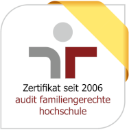 Logo: Audit familiengerechte Hochschule (seit 2006)