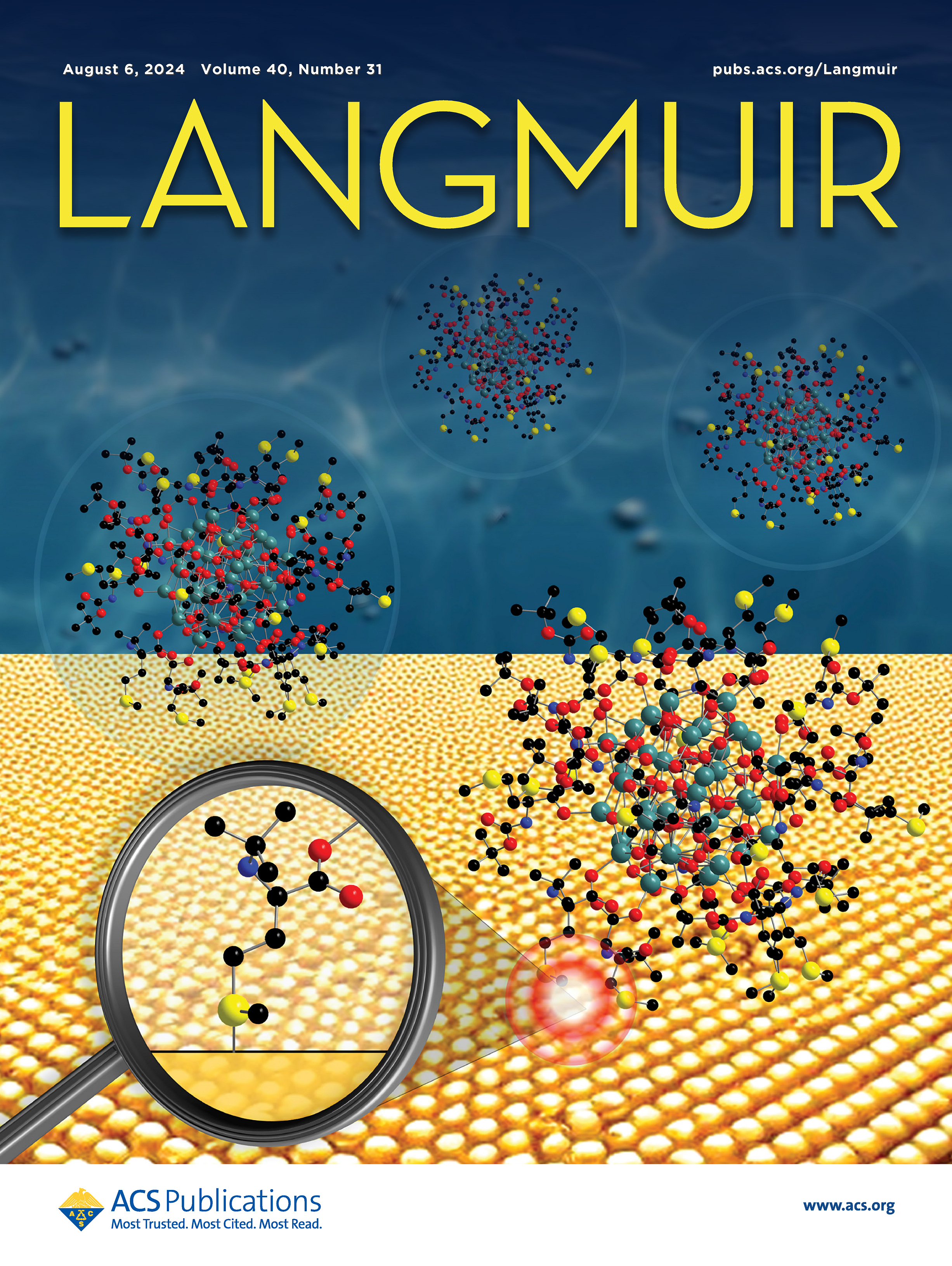 Cover: Anchoring Atomically Precise Chiral Bismuth Oxido Nanoclusters on Gold: The Role of Amino Acid Linkers