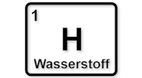 Periodensystemkachel Wasserstoff