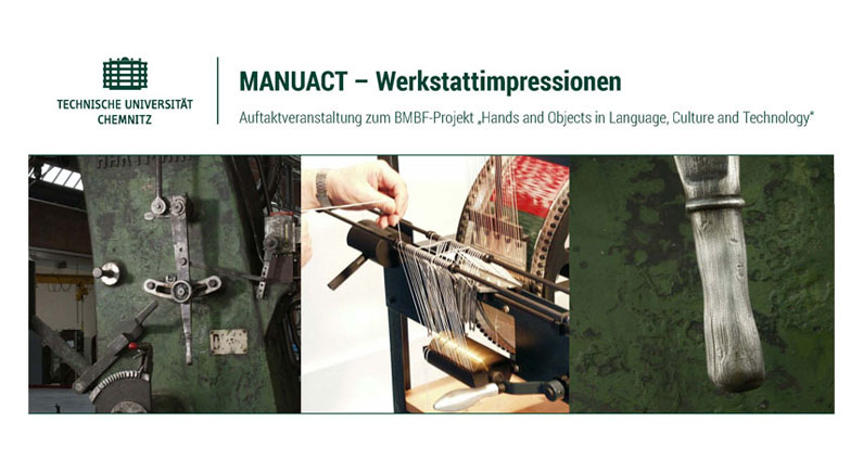 Text-Bild-Kombination zum MANUACT-Projekt