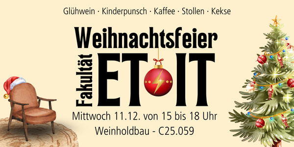 ET/IT Weihnachtsfeier  | Christmas celebration