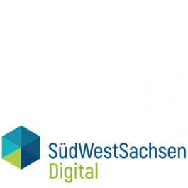 Der Schriftzug: SüdwestSachsen Digital