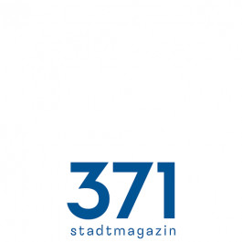 Die Zahlen 3,7 und 1, darunter der Schriftzug Stadtmagazin