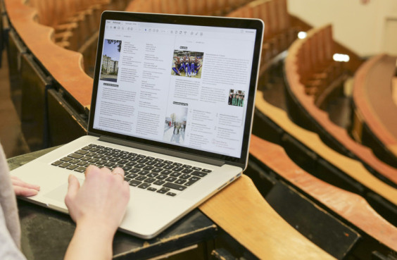 Notebook im Hörsaal