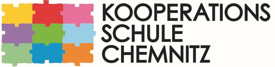 Logo und Text der Kooperationsschule Chemnitz