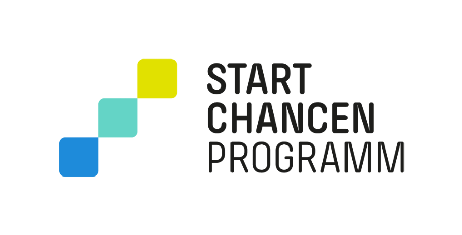 Logo mit Schrift des Starthancen Programms